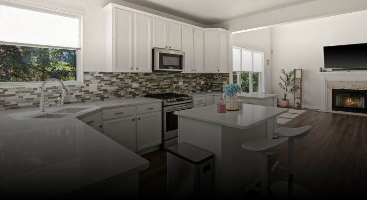 Photo of kitchen and family room at 3601 Province Dr in St Charles, Illinois